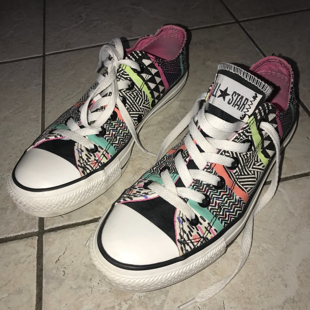 Multicolored Converse